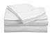 Chateau Home Collection 800-Thread-Count Egyptian Cotton Deep Pocket Sateen Weave Full Sheet Set, White
