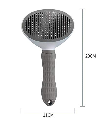DASHH Glove + Brush for Dogs and Cats, Comb and Self-Cleaning Grooming for Pets, Removing Excess and Dead Animal Hair