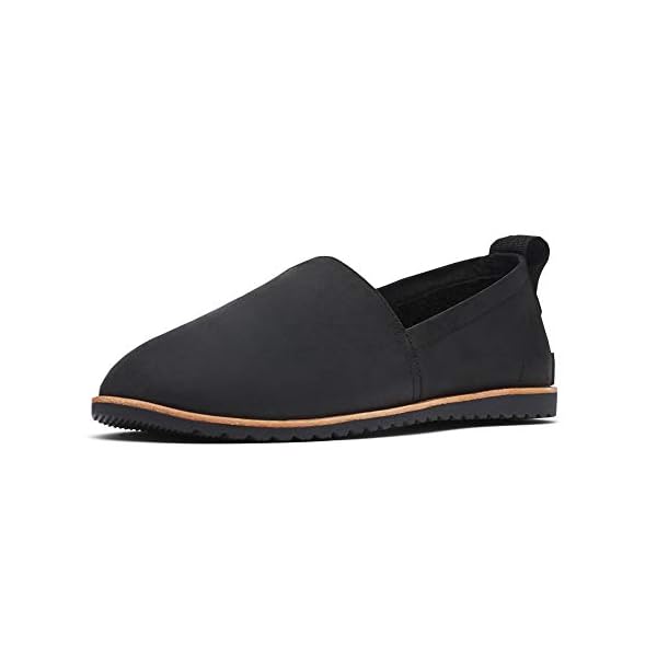 sorel ella slip on shoes black