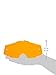 100% Goggle Replacement Lens - Racecraft 1, Accuri 1, Strata 1 Compatible (Anti-Fog-Orange)