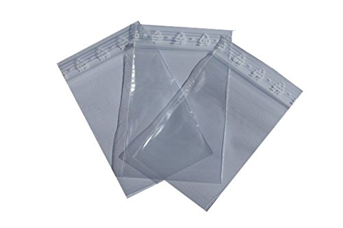 100 Grip Seal Bags 350 x 450 mm Sliding Buckle Bag Closure Bag Pressure Sealing BAG ZIP 60 mµ Pressure