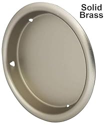 QCAA Solid Brass Finger Pull, 2-1/8", Matte
