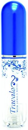 Travalo Pure Easy Refillable Perfume Atomizer Spray- Blue
