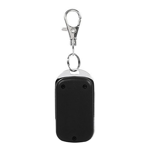Yosooo Universal Electric Gate Garage Door Remote Control Key Fob Mini Key Chain Door Opener 4-Button Key Chain Transmitter