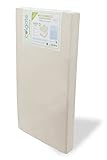 Colgate Eco Classica I - Organic Cotton Foam Crib Mattress with Waterproof Cover, Beige