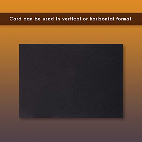 Card Stock, Black Stationary Paper for Post Cards and Crafts (5 x 7 In, 150 Pack) - Thumbnail 5
