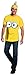 Rubie's Men's Minion Costume T-Shirt, Yellow, Large