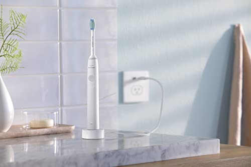 PHILIPS SONICARE 1100 POWER TOOTHBRUSH, RECHARGEABLE ELECTRIC TOOTHBRUSH, WHITE GREY HX3641/02