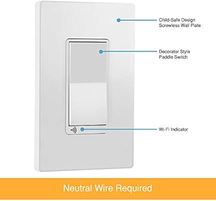 Topgreener Smart Wi Fi Switch Control Lighting From Anywhere In Wall Single Pole Or 3 Way No Hub Required Works With Amazon Alexa And Google