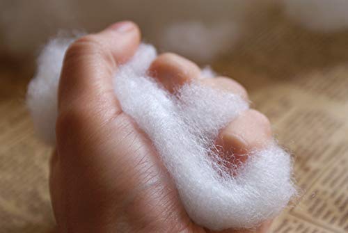 Maslin 1000g High Elastic Polyester PP Cotton Environmental Stuffing Fiber Filling Material Toys Pillows Doll Insert Fiberfill - (Color: 500g) - Thumbnail 3