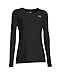 Under Armour HeatGear Long-Sleeve Tee - Women's - Black - L - 1248545-001