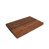 John Boos WAL-R01 Walnut Wood Edge Grain Reversible Cutting Board, 18 Inches x 12 Inches x 1.5 Inches