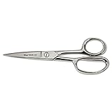 Wiss 186-1DSN 1DSN Inlaid Industrial Shears with Lower Ring, 8 1/2