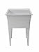 CASHEL Heavy Duty Free-Standing Utility and Laundry Sink - Essential Sink Kit, 1960-20-02, Granite