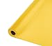 Creative Converting Touch of Color Banquet Roll Plastic Table Cover, 100-Feet, School Bus Yellow -