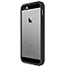 iPhone SE Case, RhinoShield [CrashGuard] 11 ft Shock Absorption Ultra Thin Bumper Frame with & Free Back Transparent Skin. Slim Heavy Duty Protection. Also for iPhone 5 / 5s - Black