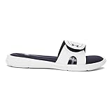 Under Armour Women's Ignite VII Slide, White (100)/Black, 7