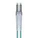 LC to SC OM3 Fiber Patch Cable Multimode Duplex - 10m (32ft) 50/125 10Gb Aqua - Beyondtech PureOptics Series