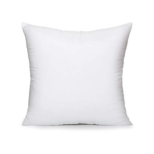 Acanva Throw Pillow Inserts Hypoallergenic Couch Stuffer Euro Sham