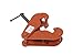 Vestil BC-6 Steel Beam Clamp Horizontal Lift Style 20-1/4 In. x 5-1/4 In. x 7-3/4 In. 6000 Lb. Capacity Orange