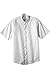 Edwards Garment Men's Performance Short Sleeve Banded Collar Shirt
