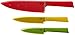 Kuhn Rikon Color Plus Classic Professional Set, Red/Yellow/Green