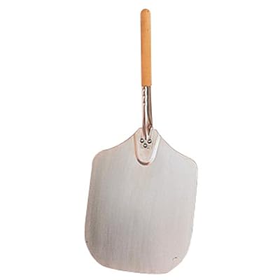 Pizza Peel Aluminum With Wood Handle, 16"Wx18"D Blade, 39" Overall Length 1 Each
