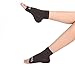 Zoomie's Plantar Fasciitis Socks - Heel, Arch Support Socks, Achilles Tendon and Ankle Support Brace - Foot Sleeve - 1 Pair (Black, Large)