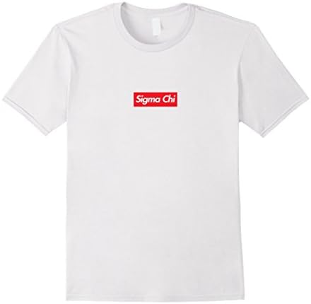Mens Sigma Chi Fraternity T-Shirt Large White