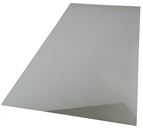12" x 24" x 0.04" Acrylic See-Through Mirror, 30% Transparent