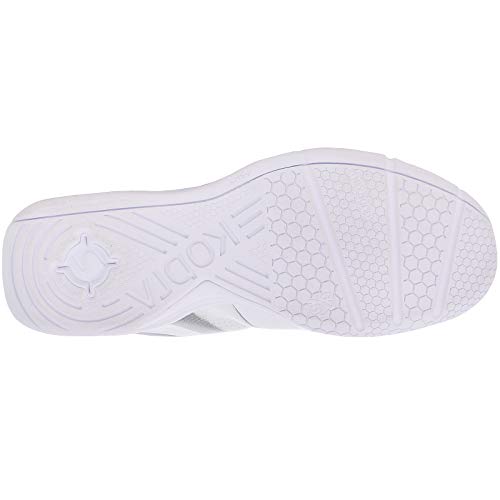 Salming Men's Kobra Mid 2 Squash Indoor Court Sports Shoes, White/Black, 9.5