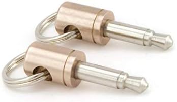 Dongle Dangler 3.5mm Headphone Jack Adapter - Compatible with iPhone 13/13 Pro/12/12 Pro/11/11 Pro/X/Xr/Xs/Xs Max/8/8 Plus/11/11 Pro Max/SE (Keychain 2-Pack)