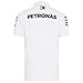 Mercedes AMG Petronas F1 Mens White Polo 2018 XL
