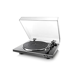 Denon Dp-300 F Volautomatische Platenspeler (Riemaandrijving, Geïntegreerde Voorversterker, Volautomatisch) Zwart