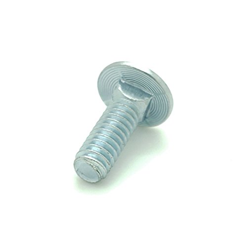 SNUG Fasteners (SNG276) 100 Qty 1/4-20 x 3/4" Long Carriage Bolts Set w/Nuts & Washers