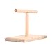 foreverwen Bird Cage Stand Parrot Perch Training Stands Playstand Playgound Play Gym for Concures Parakeets Lovebirds Cockatiels,Office Wooden Stand Bird Bite Toy Springboardthumb 1