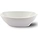 VAPSINT Ellipse Porcelain White Ceramic Above Counter Bathroom Vessel Sink