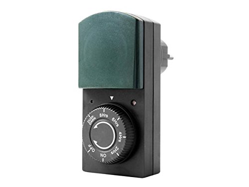 PEREL - E305DP-G Timer Mit Dämmerungsschalter Und Countdown Funktion für Den Aussenbereich Schutzkontakt, Deutsches System 17