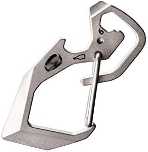 Kalmar カラビナ チタン合金カラーファッションカラビナ 多機能安全保険登山用具 シルバー 6 2 Kalmar カラビナ チタン合金カラーファッションカラビナ 多機能安全保険登山用具 シルバー 6 2