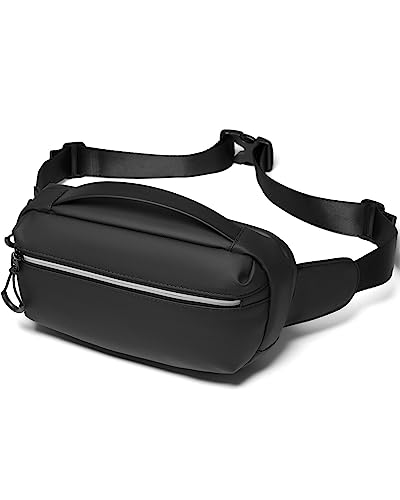 Crossbody Bags for Men, Crossbody Mini Bag Fanny Pack Belt Bag with Adjustable Strap for Running Outdoors Workout Travel Hiking Cycling, Christmas/Thanksgiving Gift for Men