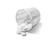 White Treated Paper Souffle Portion Cups for Measuring, Medicine, Samples, Jello Shots Pack of 250 (0.75 oz, 250)