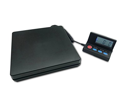 Cafolo Electronic Postal Parcel Scale LED Screen Heavy Duty Digital Weight Scale, UPS USPS Post Office Scale, Baggage Luggage Scale, Batteries Included 110lbs/1oz (50kg/10g)