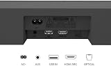 Hisense HS2100 2.1 Channel Soundbar 240W Dolby Audio DTS Virtual:X Ultra-slim view 11