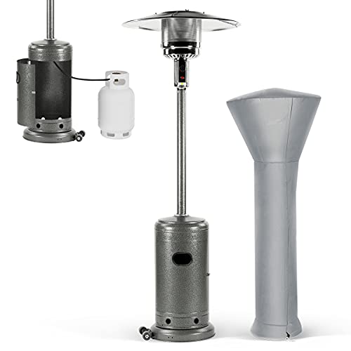 PAMAPIC 48,000 BTU Outdoor Modern Propane Powered Patio Heater with