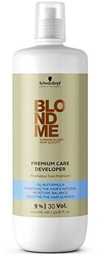 Schwarzkopf Blond Me Supreme Blonde Hair Quality Premium Care 9% 30 Vol Developer 1000ml by Schwarzkopf