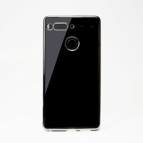 Essential Phone Clear Back Case - Viva Madrid Metalico Flex (Gun Metal)