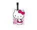 CellDesigns Set of 2 Cartoon Luggage Tag with Adjustable Strap (2 Pack Hello Kitty)