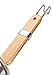 COLIBROX Stainless Steel Food Strainer Colander with Wooden Hook Handle – As Noodle Pasta Strainer Steaming Basket - Best for Rinsing Pasta, Noodles,Fruits,ParBoiling-Fits Most Pots,Easy to Clean