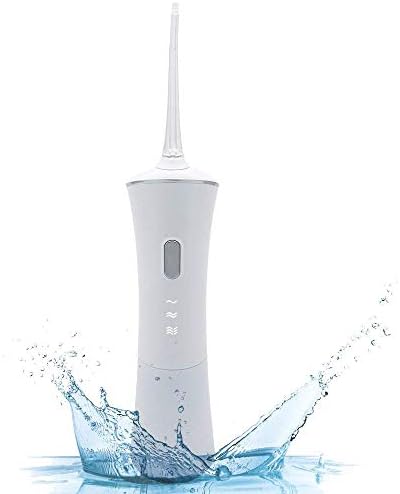 Water Flosser for Teeth, Portable Professional Cordless Dental Oral Irrigator with 3 Jet Tips Teeth Cleaner for Braces, 3 Cleaning Modes, USB Rechargeable, IPX7 Waterproof