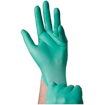 Amazon.com: VIVID Green Latex Gloves Powder-Free